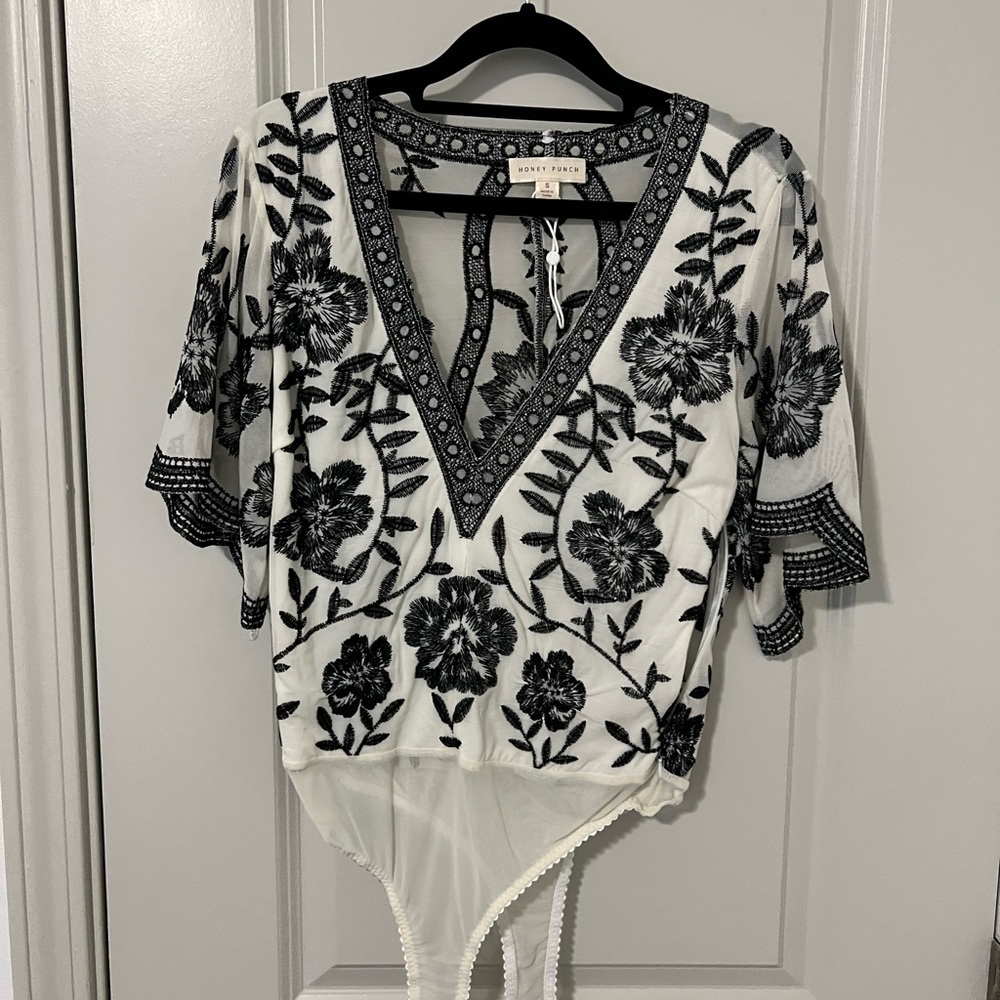 Floral bodysuit